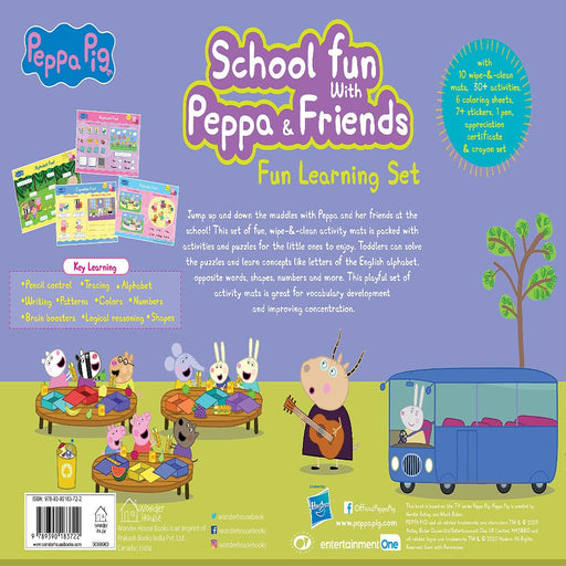 Peppa Pig - School Fun With Peppa & Friends-Activity Books-WH-Toycra