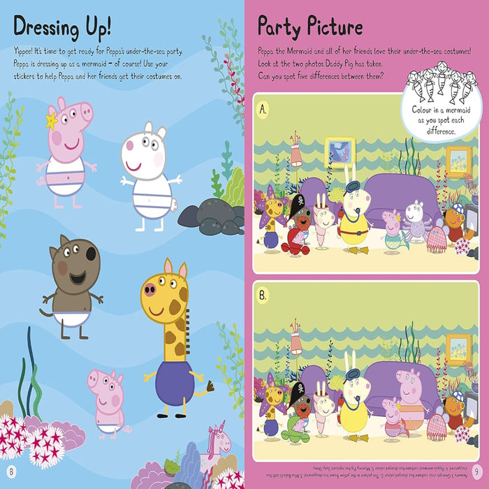 Peppa Pig Sticker Activity Books-Activity Books-Prh-Toycra