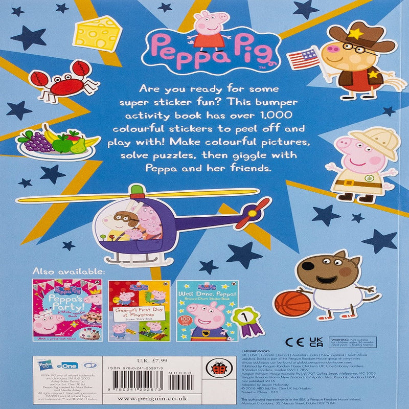 Peppa Pig Super Stickers Activity Book