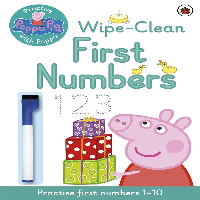 Peppa Pig With Peppa Wipe And Clean Book