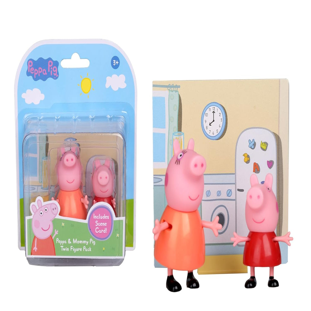 Peppa Pig and Mummy Pig Twin Figure Fun Pack | Buy Online at Toycra