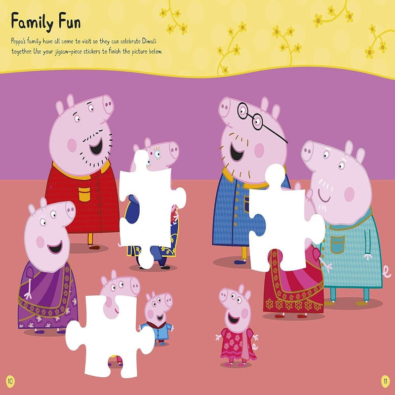 Peppa's Diwali Sticker Activity Book