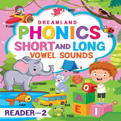 Phonics Short And Long Vowel Sounds-Activity Books-Dr-Toycra