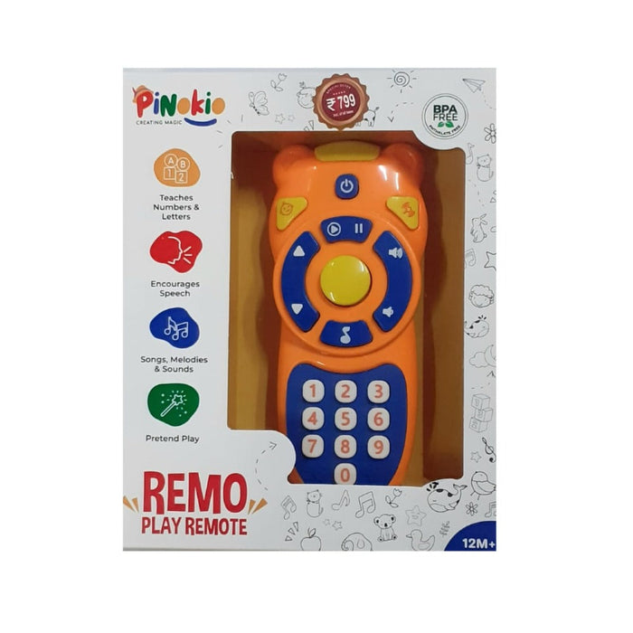 Pinokio Remo Play Remote-Musical Toys-Sirius Toys-Toycra