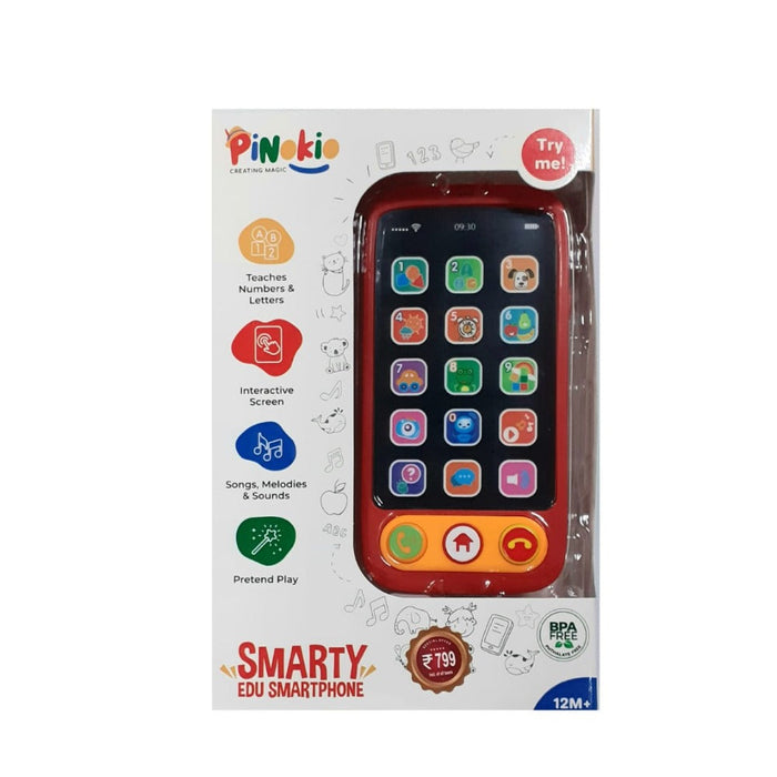 Pinokio Smarty Edu Musical Smartphone-Musical Toys-Sirius Toys-Toycra