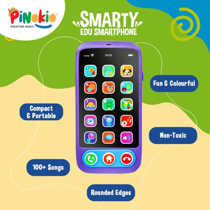 Pinokio Smarty Edu Musical Smartphone-Musical Toys-Sirius Toys-Toycra