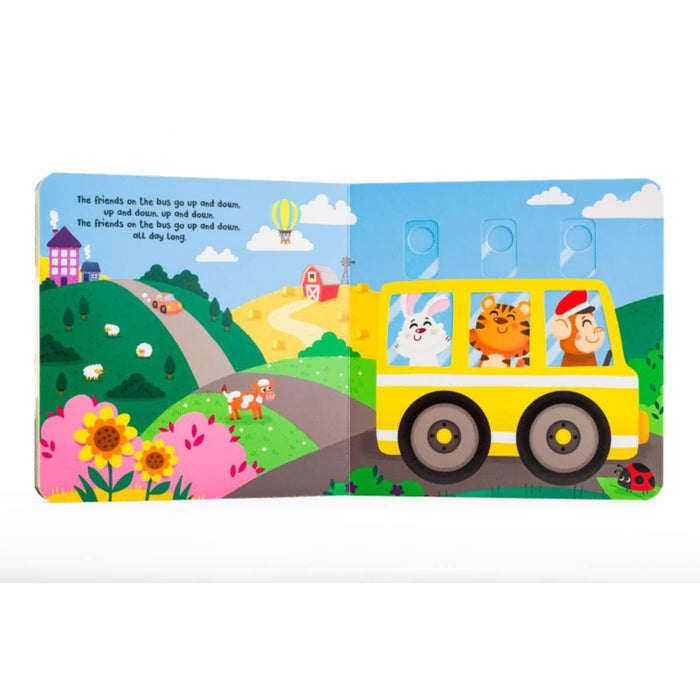 Play Along With Me Push Pull Books-Board Book-RBC-Toycra