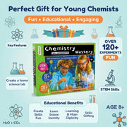 Play Craft Chemistry Mastery Science Kit - 120+ Experiments