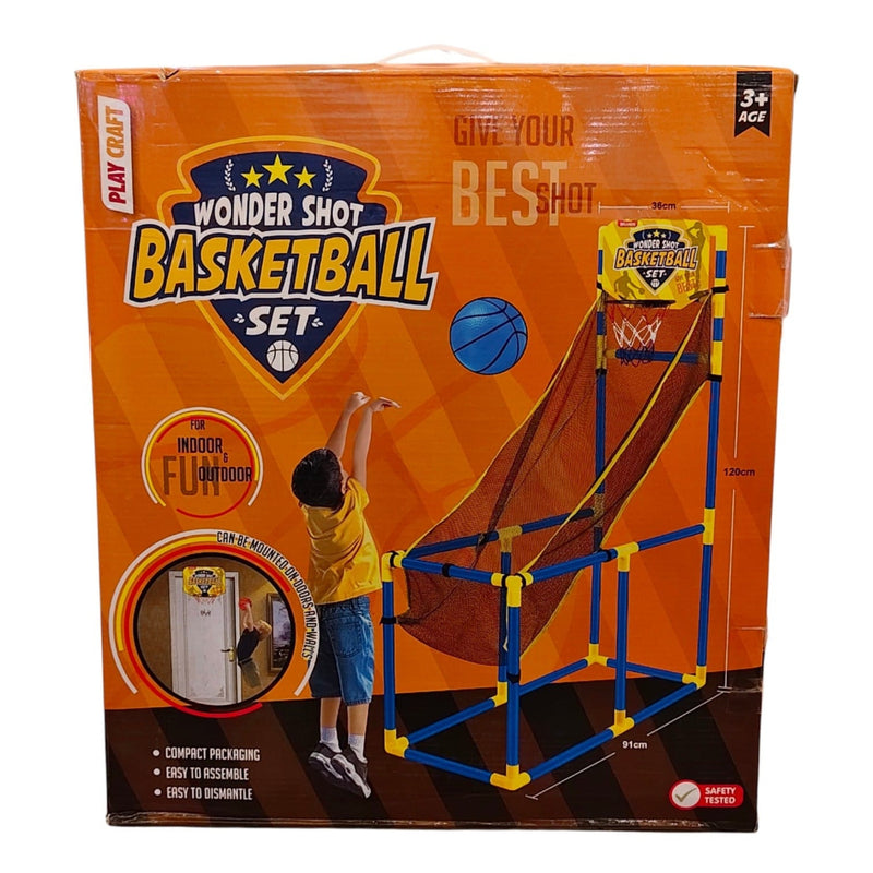 Play Craft Wonder Shot Basketball Set