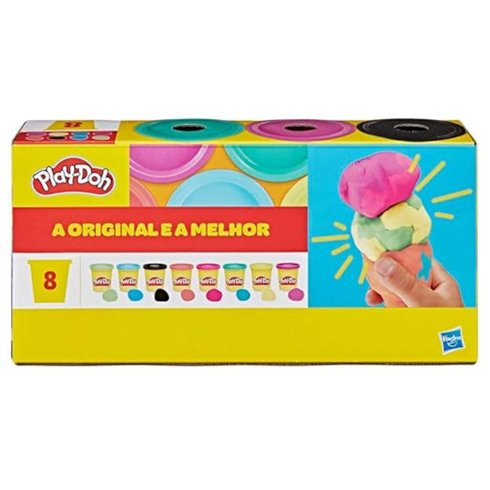 Play-Doh 8 Pack Vibrant Colors-Arts & Crafts-Hasbro-Toycra