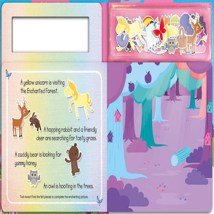 Play Felt Magical Unicorns-Board Book-Toycra Books-Toycra