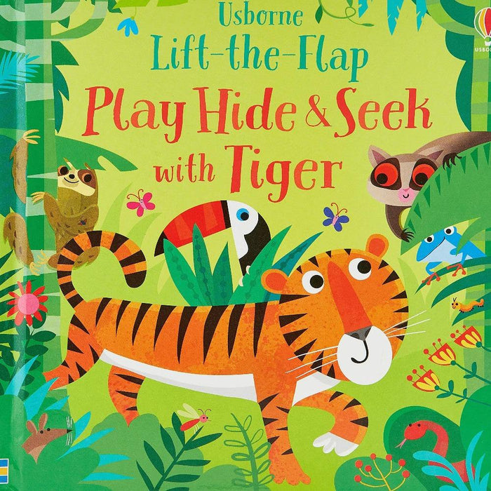 Play Hide And Seek With Tiger-Board Book-usb-Toycra