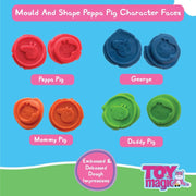 Play Magic Peppa Pig Dough with 2 in 1 Moulding Lid Pack of 8 Tubs