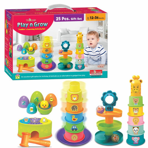 Play N Grow - A 5-in-1 Toddlers Learning Activity Gift Set For 12 Months And Above-Learning & Education-Toymate-Toycra