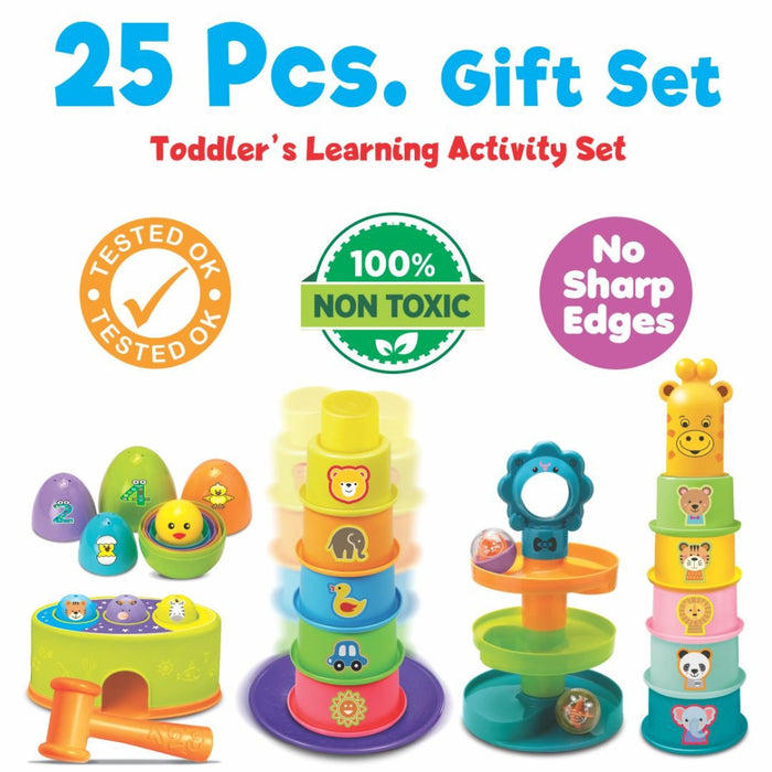 Play N Grow - A 5-in-1 Toddlers Learning Activity Gift Set For 12 Months And Above-Learning & Education-Toymate-Toycra