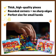 Play Panda 4 in a Box Vehicles Puzzle