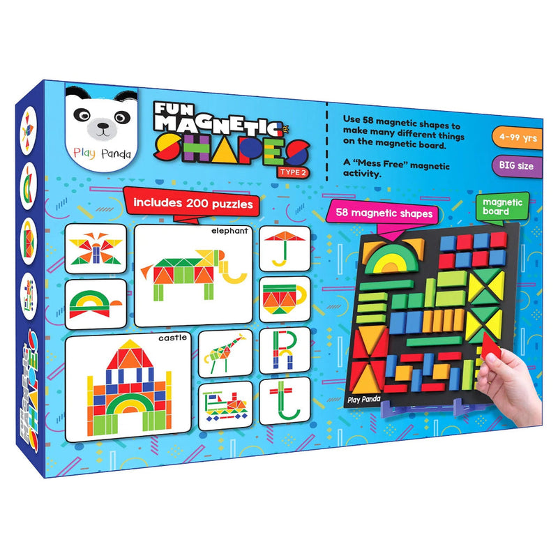 Play Panda Fun Magnetic Shapes ( Big )