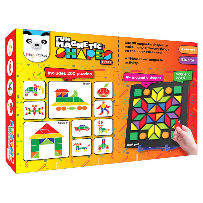 Play Panda Fun Magnetic Shapes Big — Toycra - Main Image