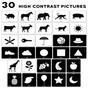 Play Panda High-Contrast Flash Cards Set
