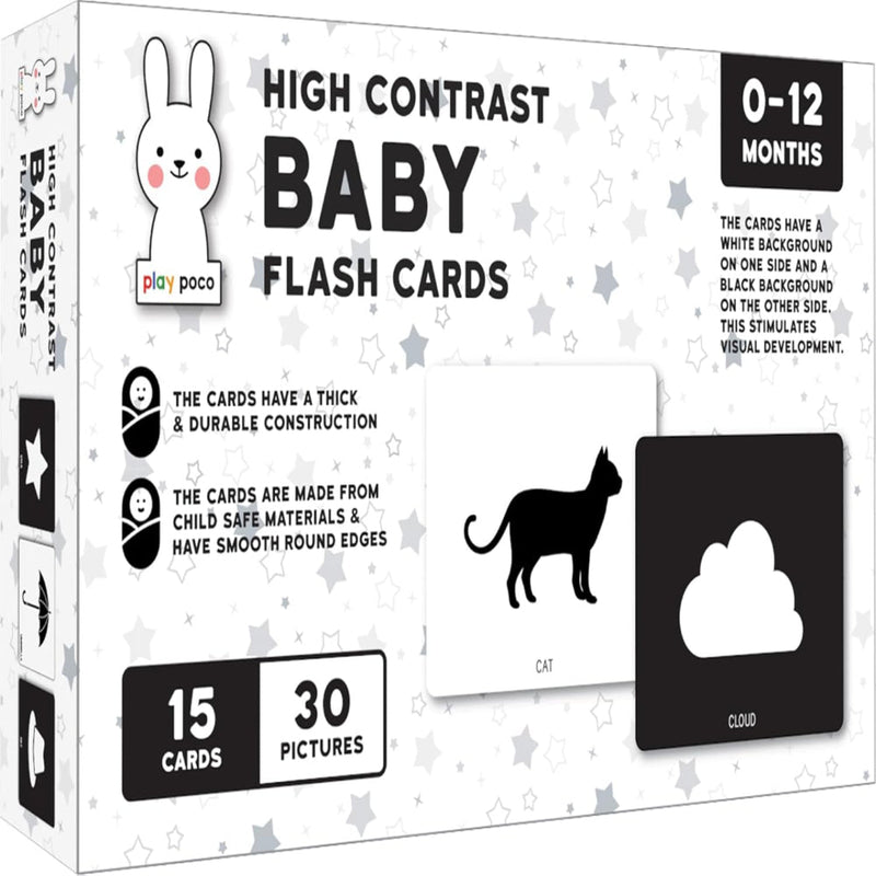 Play Panda High-Contrast Flash Cards Set