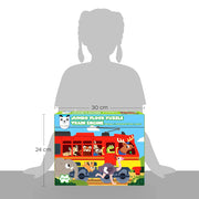 Play Panda Jumbo Floor Puzzle Train Engine