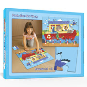 Play Panda Jumbo Floor Puzzle Train Engine