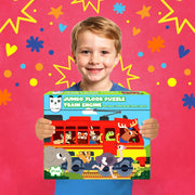 Play Panda Jumbo Floor Puzzle Train Engine