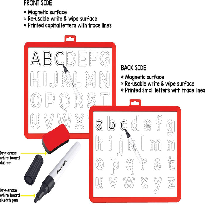 Play Panda Magnetic Learn to Write Capital & Small Letters-Learning & Education-Play Panda-Toycra