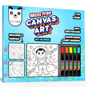 Play Panda Mess Free Canvas Art