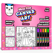 Play Panda Mess Free Canvas Art