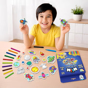 Play Panda Mym Color And Play Make Your Magnet Kits