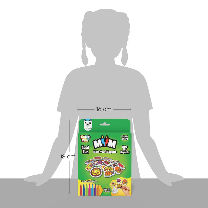 Play Panda Mym Color And Play Make Your Magnet Kits