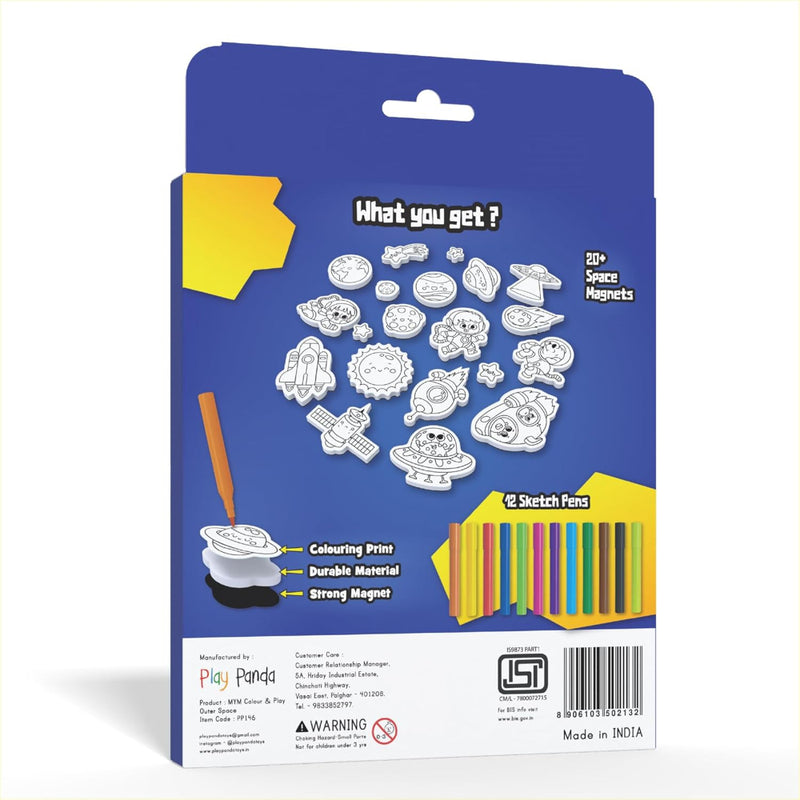 Play Panda Mym Color And Play Make Your Magnet Kits