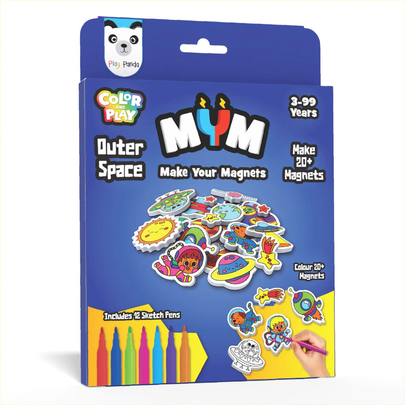 Play Panda Mym Color And Play Make Your Magnet Kits