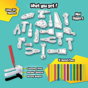 Play Panda Mym Color And Play Make Your Magnet Kits