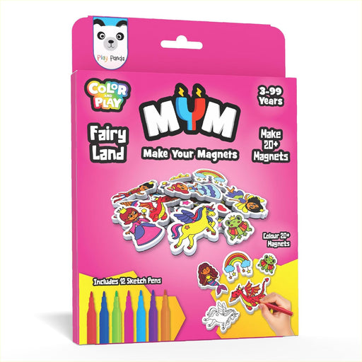 Play Panda Mym Color And Play Make Your Magnet Kits