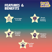 PlayMagic BrainActiv Kaleidoscope Making DIY Kit