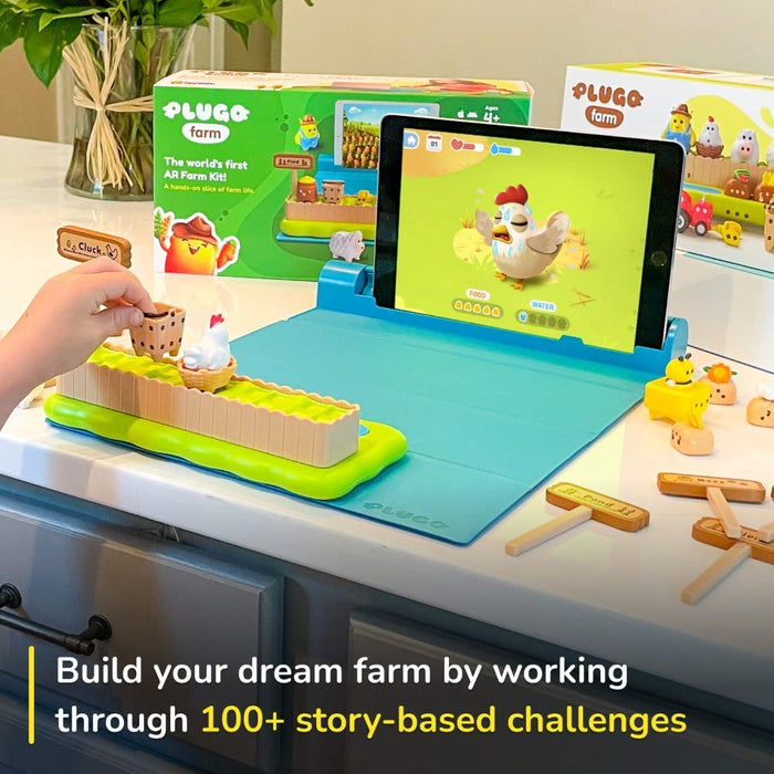 PlayShifu Plugo Farm (Kit + App) Interactive Educational Toy-Learning & Education-Playshifu-Toycra
