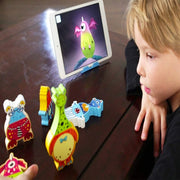 Playshifu Minglings Mix and Match Magnet Wooden Toys