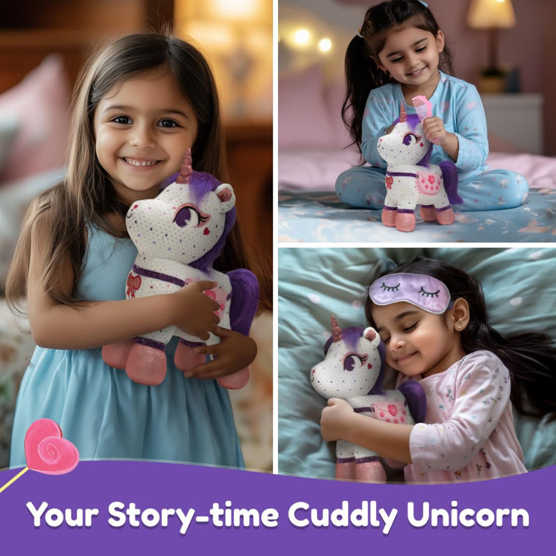Playshifu ZeeZee The Smart Storyteller -Singing & Talking Unicorn