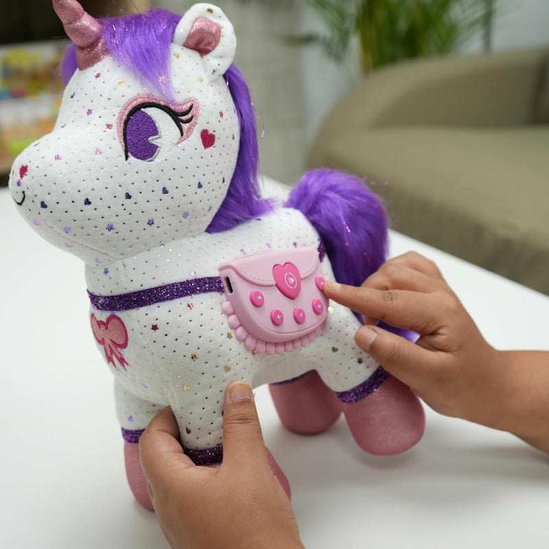 Playshifu ZeeZee The Smart Storyteller -Singing & Talking Unicorn