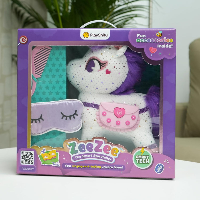 Playshifu ZeeZee The Smart Storyteller -Singing & Talking Unicorn