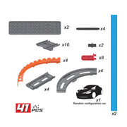 Playzu High Speed Pull Back Track Set -2A
