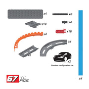 Playzu High Speed Pull Back Track Set - 4A
