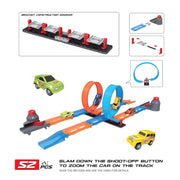Playzu Shoot Off Challenger Edition Track Set, 52 Pcs