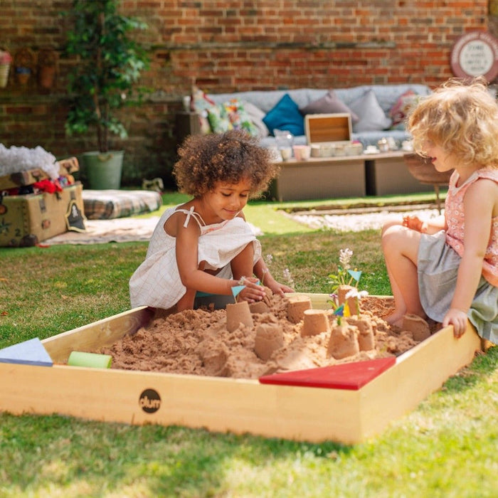 Plum Junior Wooden Sand Pit- Multi Color-Outdoor Toys-Plum-Toycra
