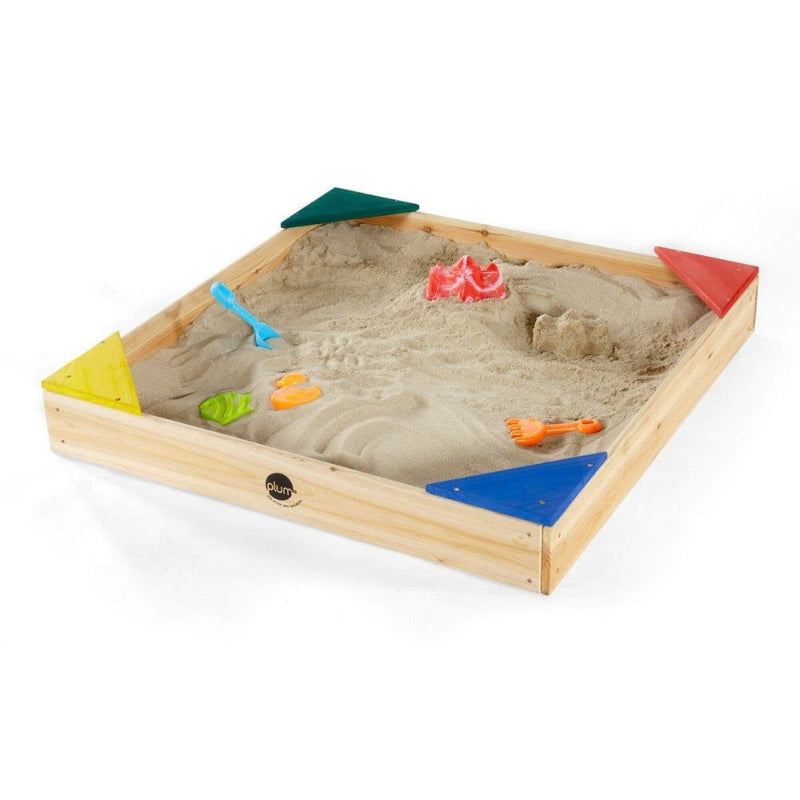 Plum Junior Wooden Sand Pit- Multi Color
