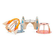 Plum Super Space Rocket Wooden Play Set