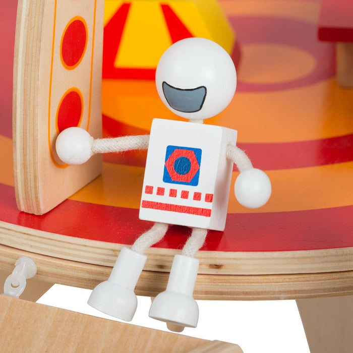 Plum Super Space Rocket Wooden Play Set