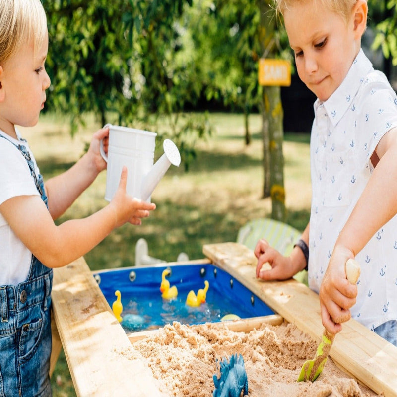 Plum Surfside Wooden Sand And Water Picnic Table